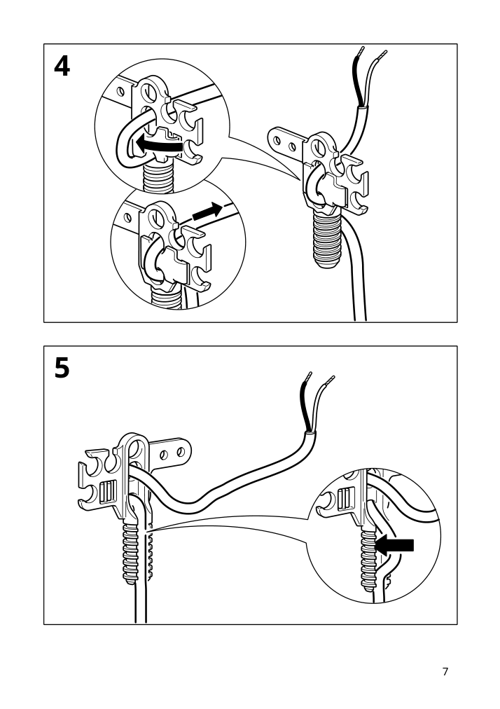 Assembly instructions for IKEA Sinnerlig pendant lamp bamboo handmade | Page 7 - IKEA SINNERLIG pendant lamp 703.116.97