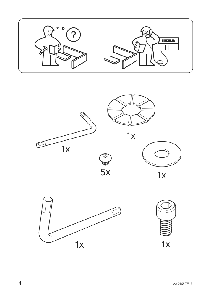 Assembly instructions for IKEA Skaftet floor lamp base arched black | Page 4 - IKEA SKOTTORP / SKAFTET floor lamp, arched 693.859.86