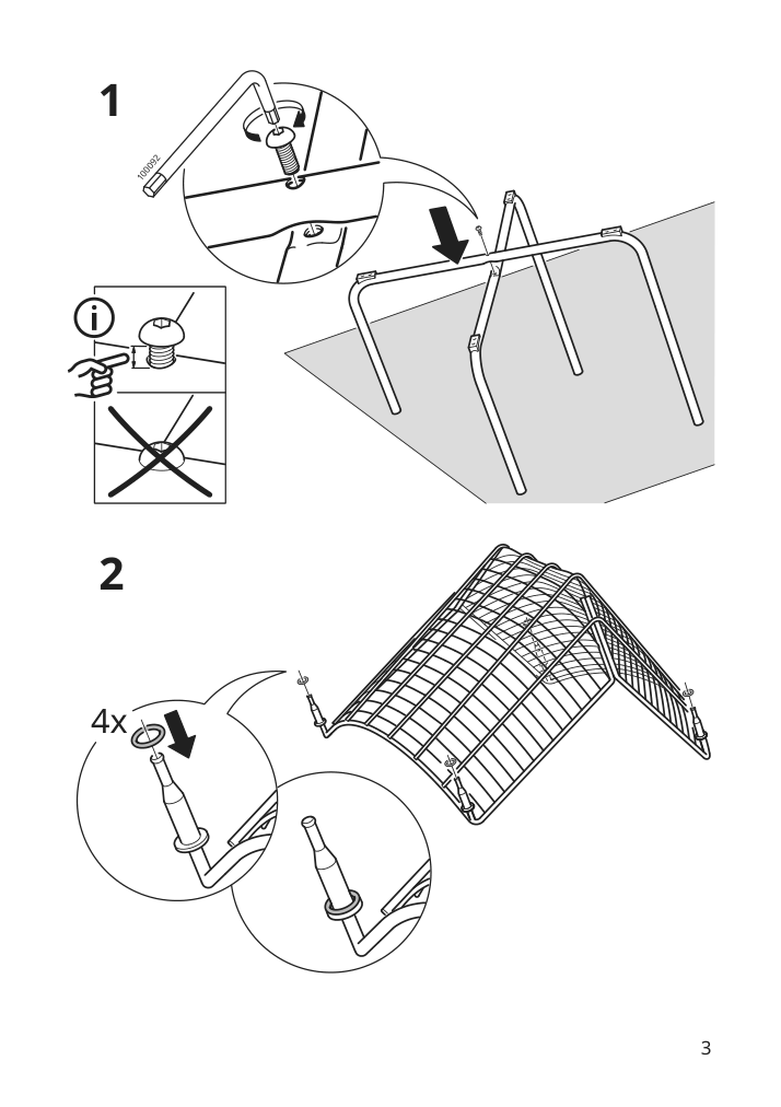 Assembly instructions for IKEA Skalboda armchair orange | Page 3 - IKEA SKÅLBODA armchair 405.553.09