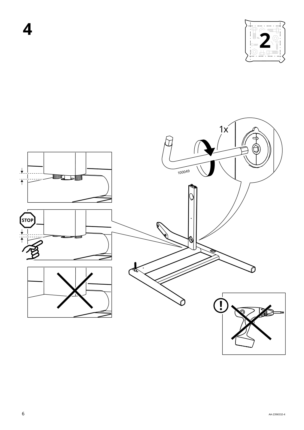 Assembly instructions for IKEA Skansnaes chair black beech | Page 6 - IKEA SKANSNÄS / SKANSNÄS table and 4 chairs 595.615.98