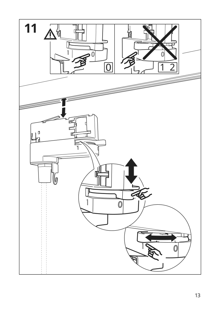 Assembly instructions for IKEA Skeninge pendant connector white | Page 13 - IKEA SKENINGE pendant connector 403.164.70