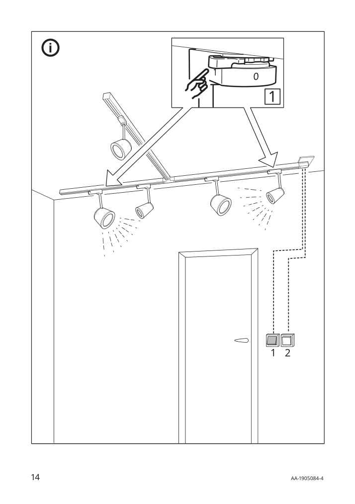 Assembly instructions for IKEA Skeninge pendant connector white | Page 14 - IKEA SKENINGE pendant connector 403.164.70