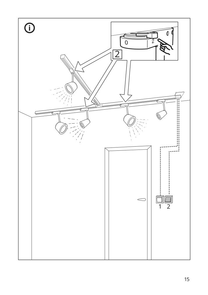 Assembly instructions for IKEA Skeninge pendant connector white | Page 15 - IKEA SKENINGE pendant connector 403.164.70