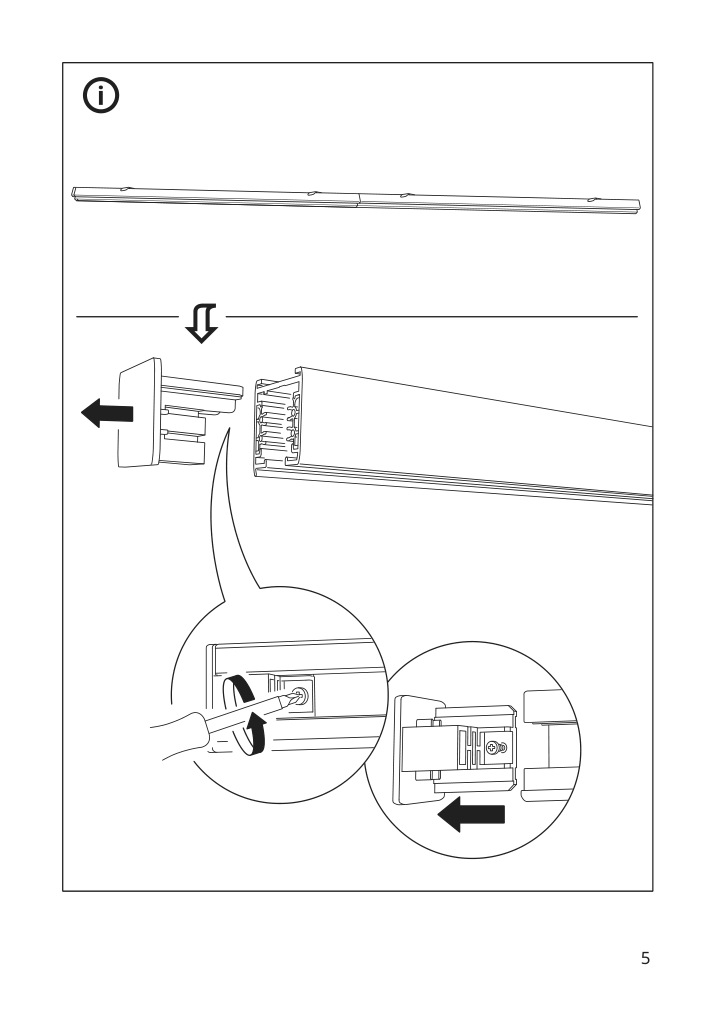 Assembly instructions for IKEA Skeninge straight connector white | Page 5 - IKEA SKENINGE straight connector 603.164.93