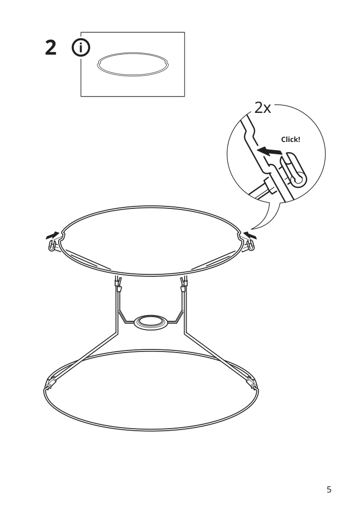 Assembly instructions for IKEA Skottorp lamp shade gray | Page 5 - IKEA SKOTTORP / SKAFTET floor lamp, arched 693.859.86