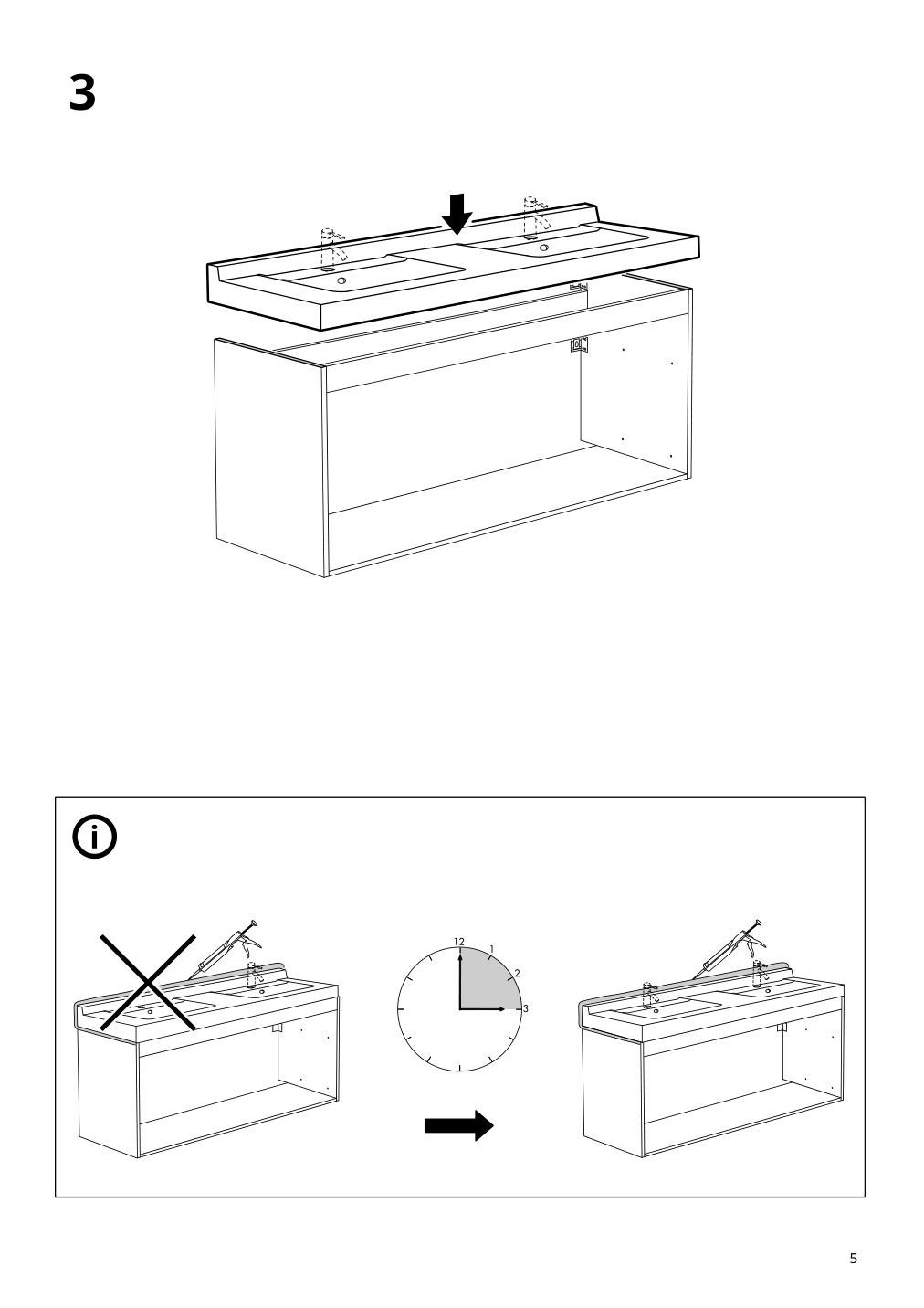 Assembly instructions for IKEA Skottviken sink | Page 5 - IKEA HEMNES / SKOTTVIKEN sink cabinet with 2 drawers 794.902.27