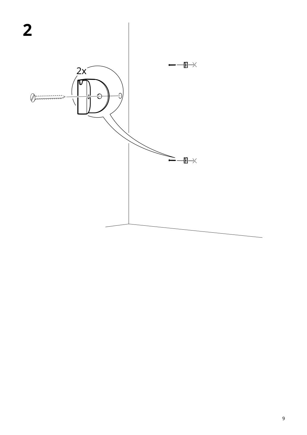 Assembly instructions for IKEA Skuggroena wall mounted plant stand dark green | Page 9 - IKEA SKUGGRÖNA wall-mounted plant stand 605.620.16