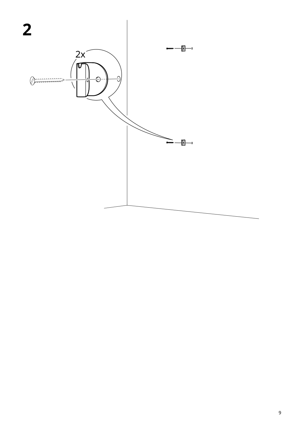 Assembly instructions for IKEA Skuggroena wall mounted plant stand dark green | Page 9 - IKEA SKUGGRÖNA wall-mounted plant stand 005.620.19