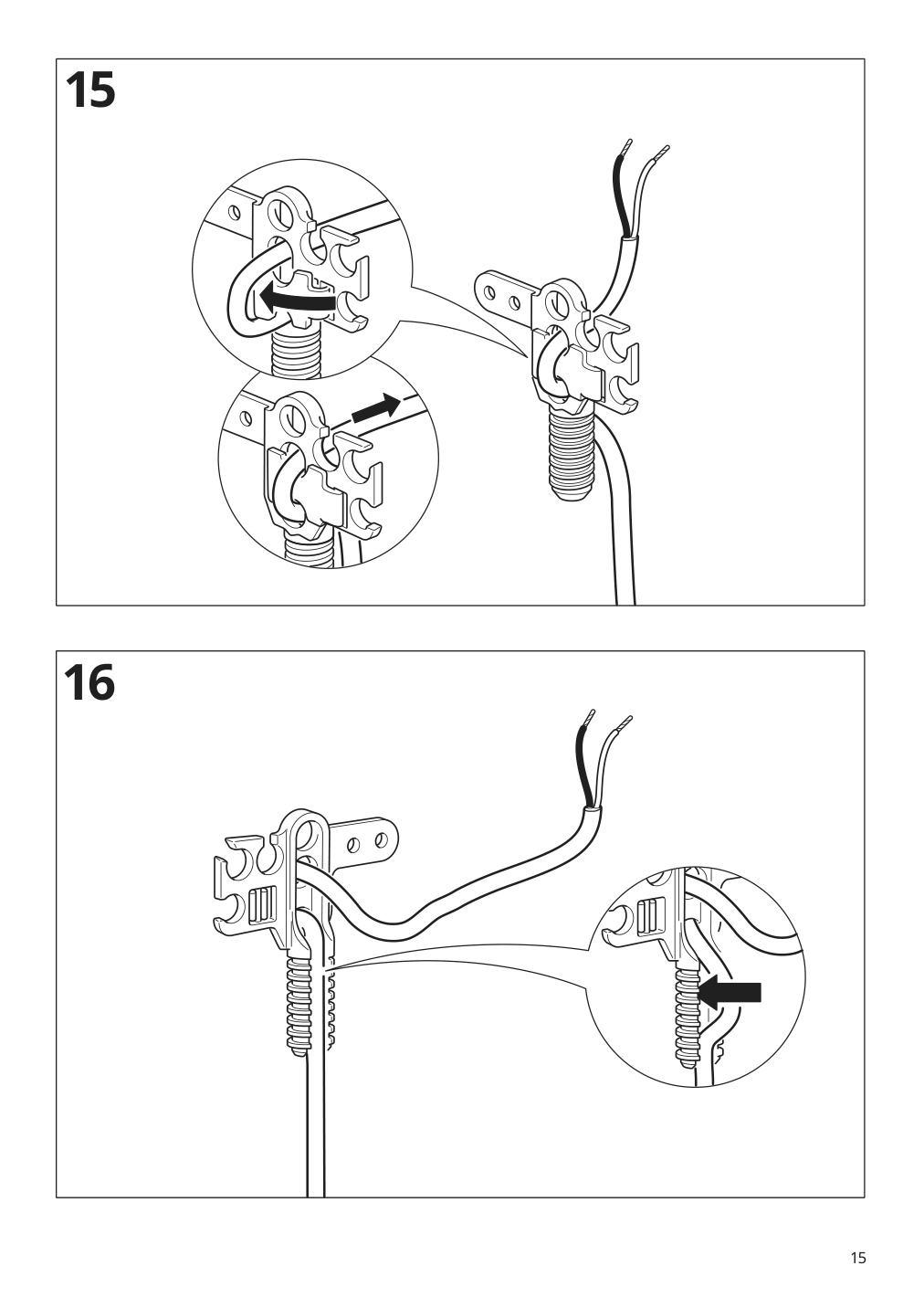 Assembly instructions for IKEA Skurup pendant lamp turquoise | Page 15 - IKEA SKURUP pendant lamp 205.081.06