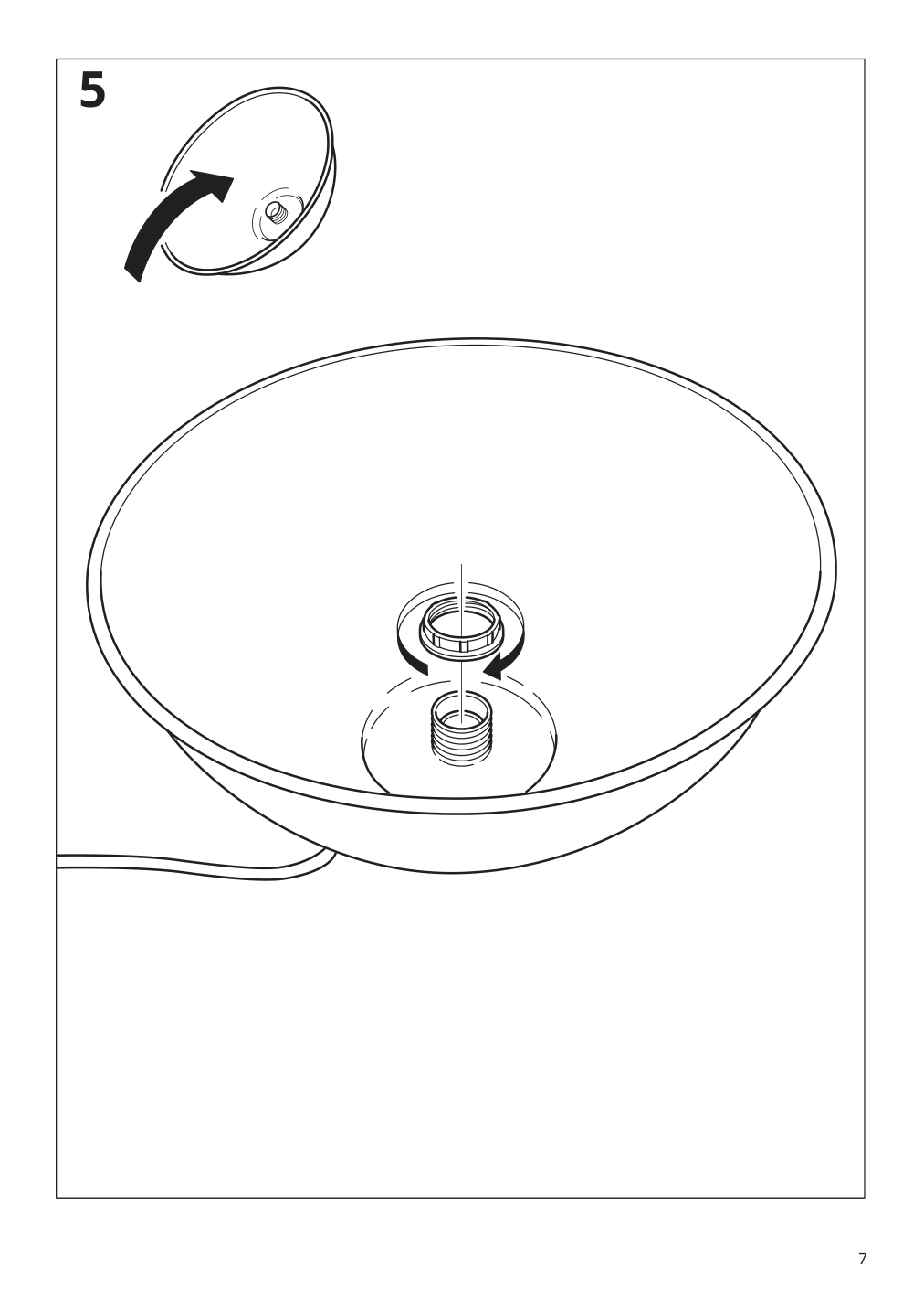 Assembly instructions for IKEA Skurup pendant lamp turquoise | Page 7 - IKEA SKURUP pendant lamp 205.081.06