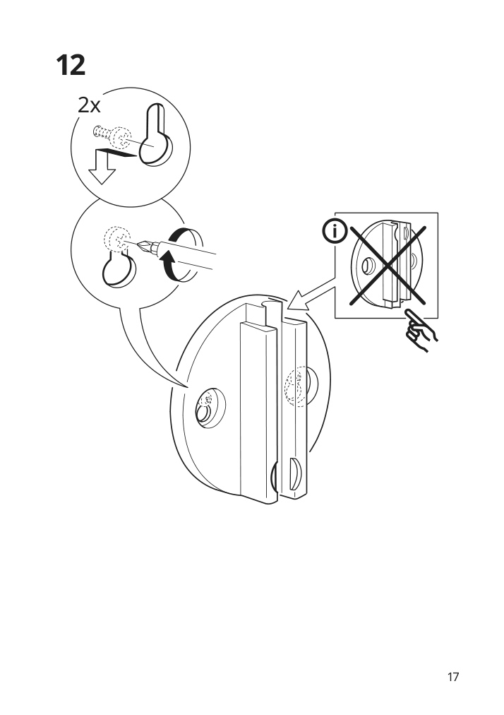 Assembly instructions for IKEA Skurup work wall lamp black | Page 17 - IKEA SKURUP work/wall lamp 204.711.41