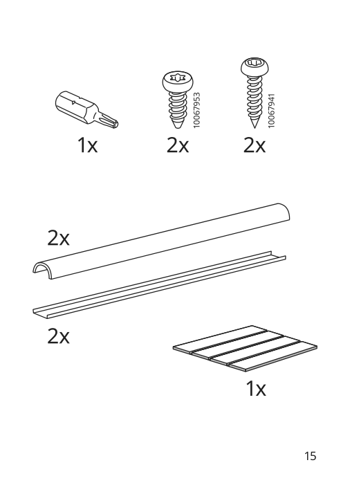 Assembly instructions for IKEA Skydrag led cntp wrd lght strp w sensor dimmable anthracite | Page 15 - IKEA SKYDRAG LED cntp/wrd lght strp w sensor 904.396.28