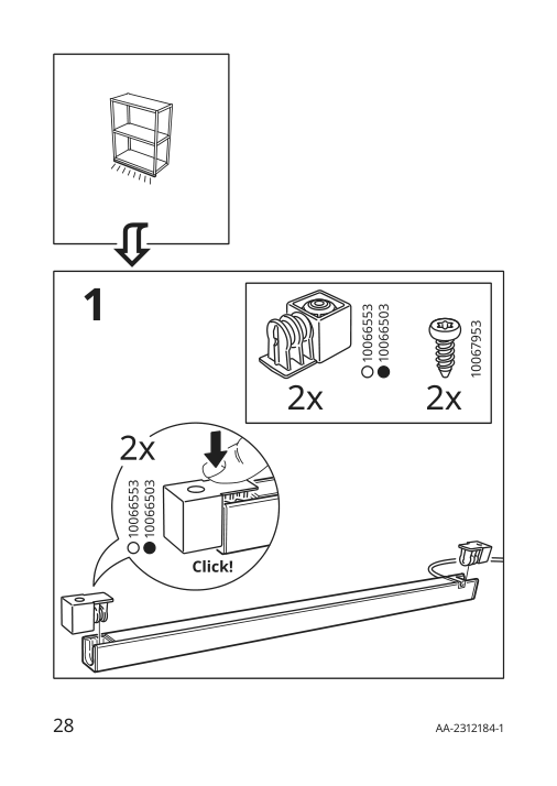 Assembly instructions for IKEA Skydrag led cntp wrd lght strp w sensor dimmable anthracite | Page 28 - IKEA SKYDRAG LED cntp/wrd lght strp w sensor 904.396.28