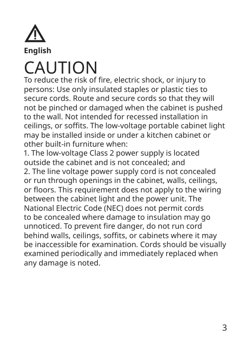 Assembly instructions for IKEA Skydrag led cntp wrd lght strp w sensor dimmable anthracite | Page 3 - IKEA SKYDRAG LED cntp/wrd lght strp w sensor 904.396.28