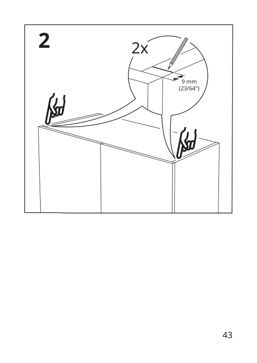 Assembly instructions for IKEA Skydrag led cntp wrd lght strp w sensor dimmable anthracite | Page 43 - IKEA SKYDRAG LED cntp/wrd lght strp w sensor 904.396.28