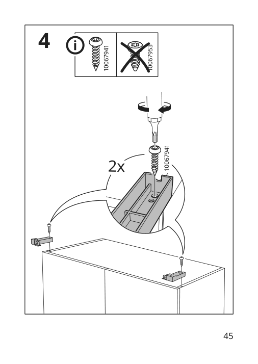 Assembly instructions for IKEA Skydrag led cntp wrd lght strp w sensor dimmable anthracite | Page 45 - IKEA SKYDRAG LED cntp/wrd lght strp w sensor 904.396.28