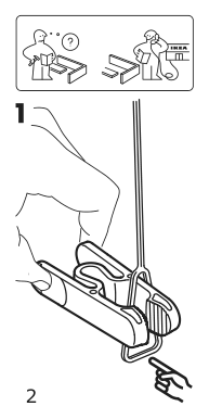 Assembly instructions for IKEA Slibb clothes pin | Page 2 - IKEA SLIBB clothes pin 404.990.02