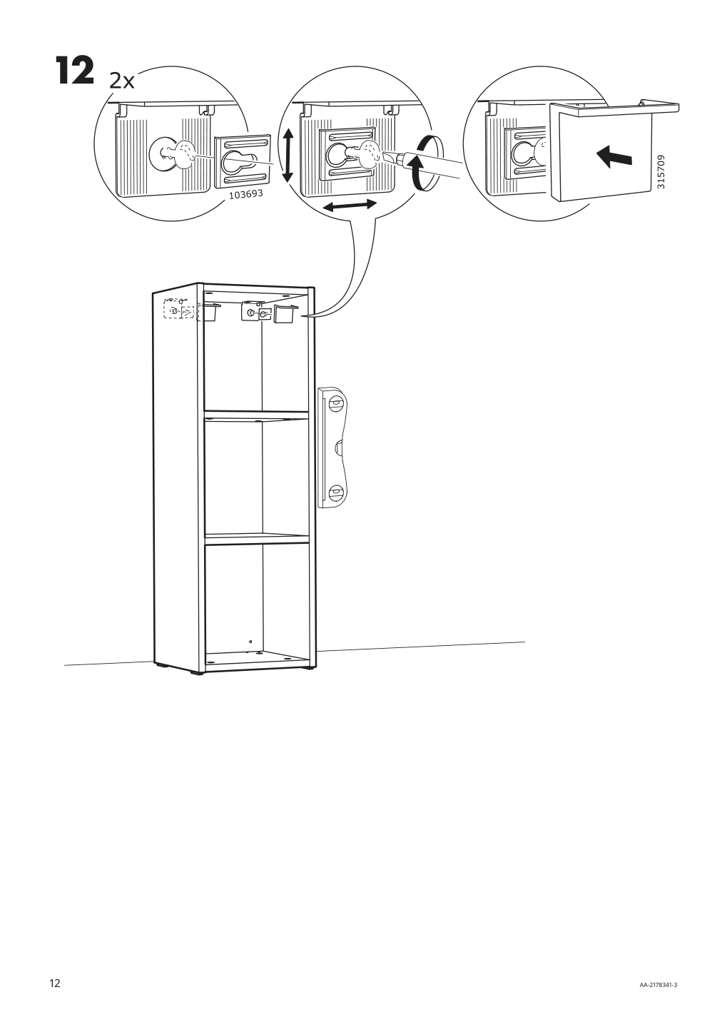 Assembly instructions for IKEA Smagoera shelf unit white | Page 12 - IKEA SMÅGÖRA shelf unit 304.654.89