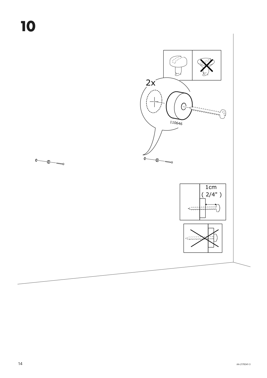 Assembly instructions for IKEA Smagoera shelf unit white | Page 14 - IKEA SMÅGÖRA shelf unit 304.654.89