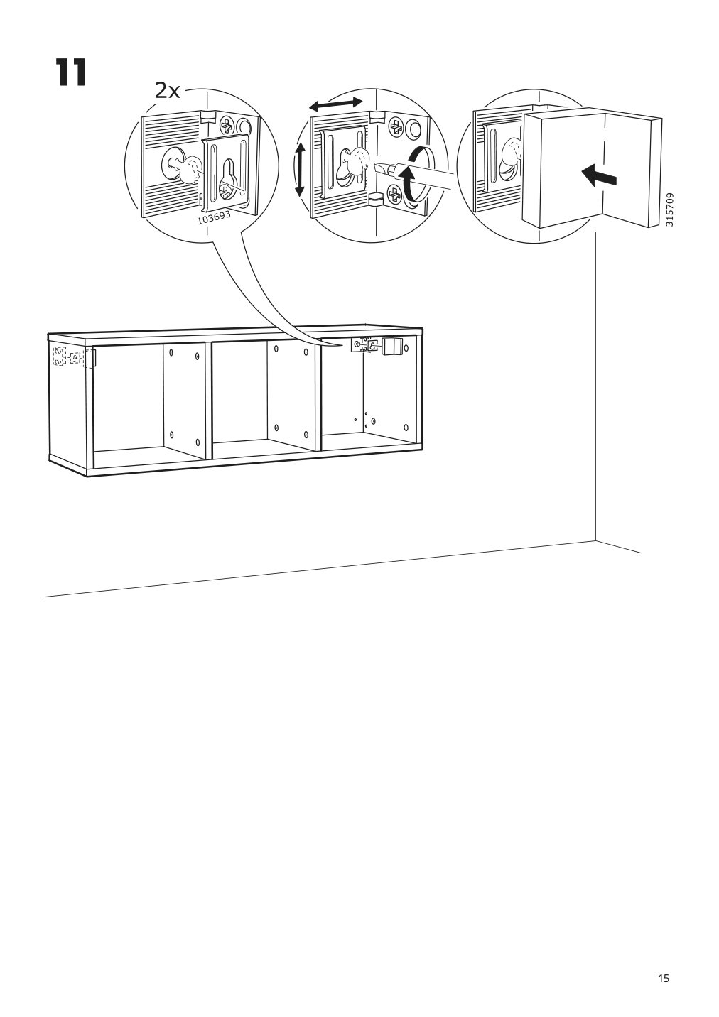 Assembly instructions for IKEA Smagoera shelf unit white | Page 15 - IKEA SMÅGÖRA shelf unit 304.654.89