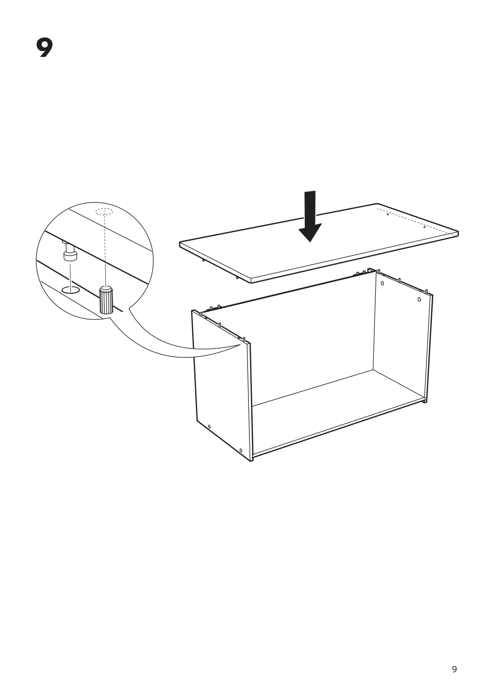 Assembly instructions for IKEA Smastad box gray | Page 9 - IKEA SMÅSTAD wardrobe with pull-out unit 694.838.16