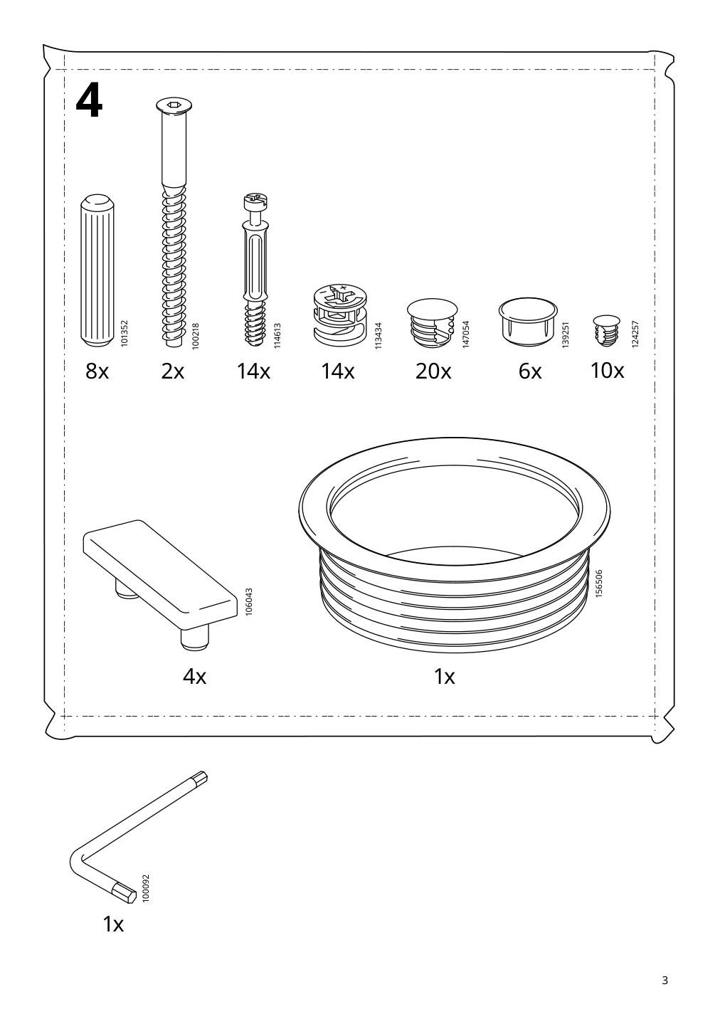 Assembly instructions for IKEA Smastad loft bed frame desk and storage white | Page 3 - IKEA SMÅSTAD loft bed 794.374.52