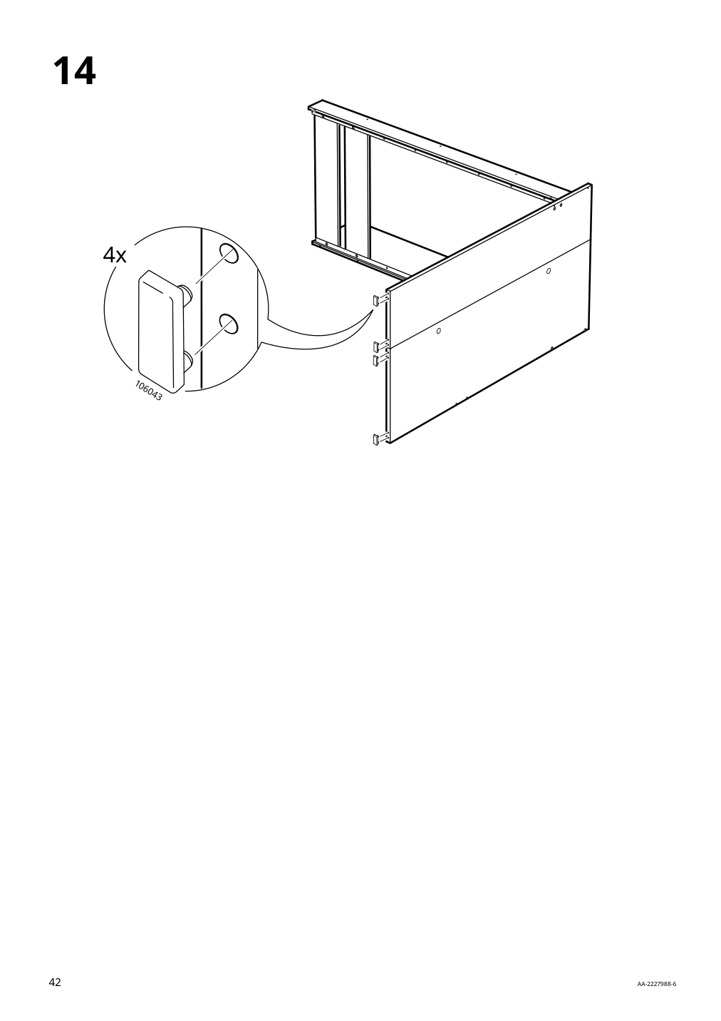 Assembly instructions for IKEA Smastad loft bed frame desk and storage white | Page 42 - IKEA SMÅSTAD loft bed 794.374.52