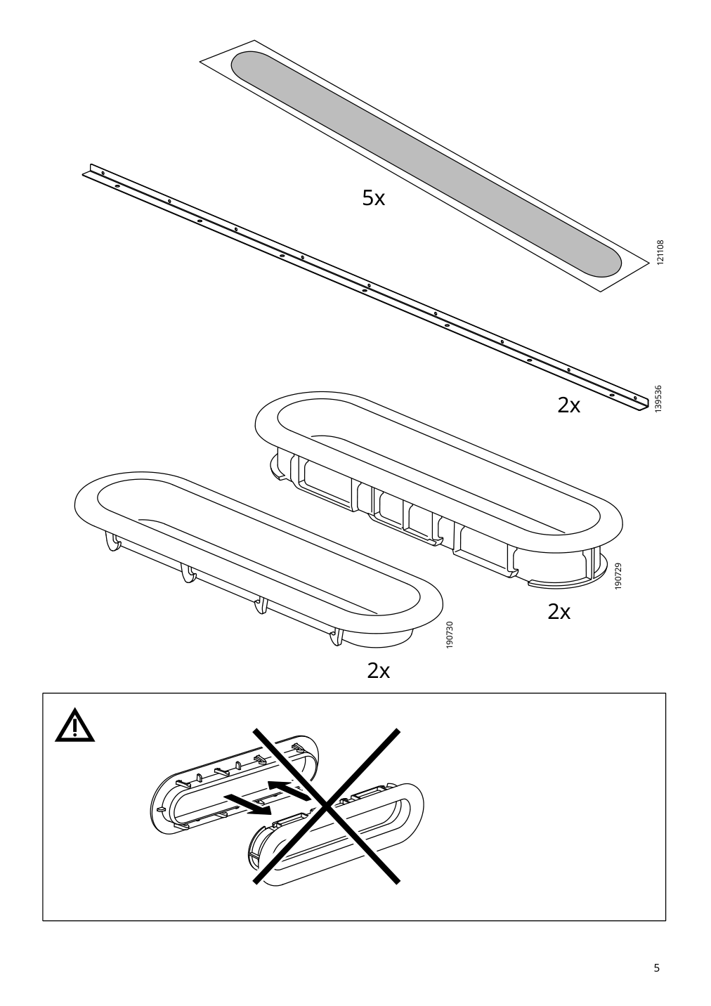 Assembly instructions for IKEA Smastad loft bed frame desk and storage white | Page 5 - IKEA SMÅSTAD loft bed 194.354.89