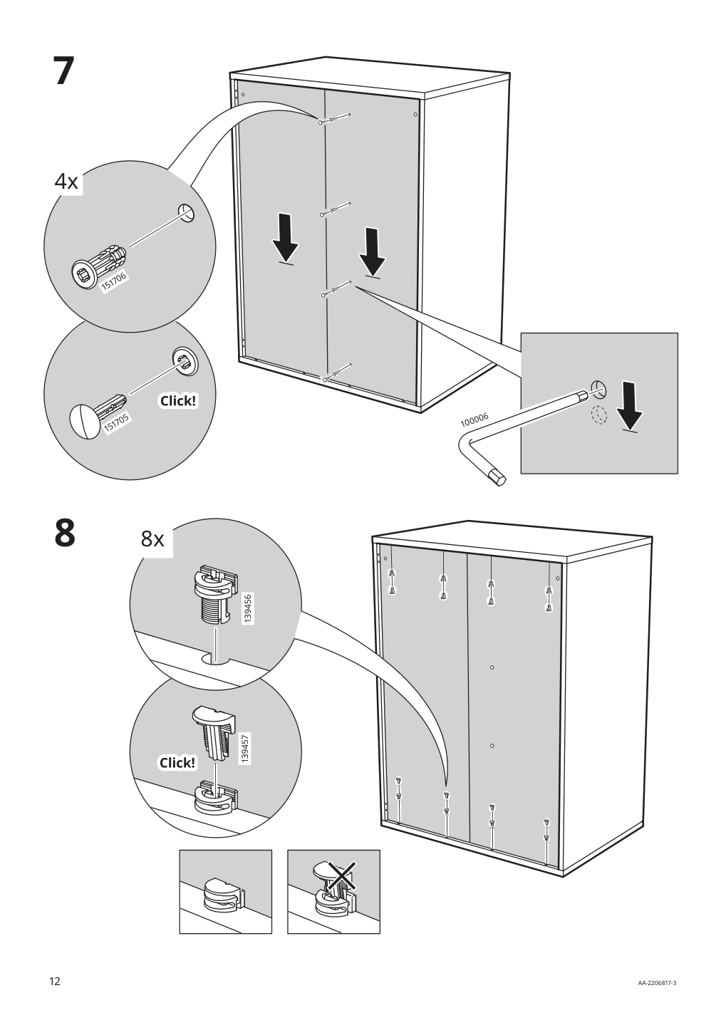 Assembly instructions for IKEA Smastad pull out storage unit white | Page 12 - IKEA SMÅSTAD wardrobe with pull-out unit 193.884.16