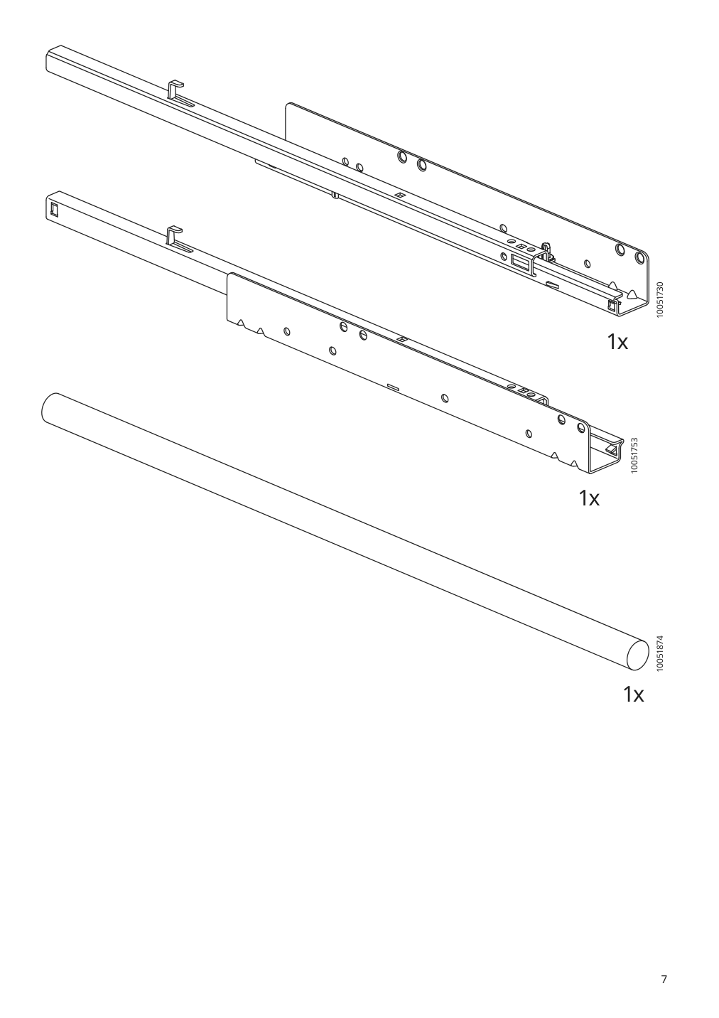 Assembly instructions for IKEA Smastad pull out storage unit white | Page 7 - IKEA SMÅSTAD wardrobe with pull-out unit 193.884.16