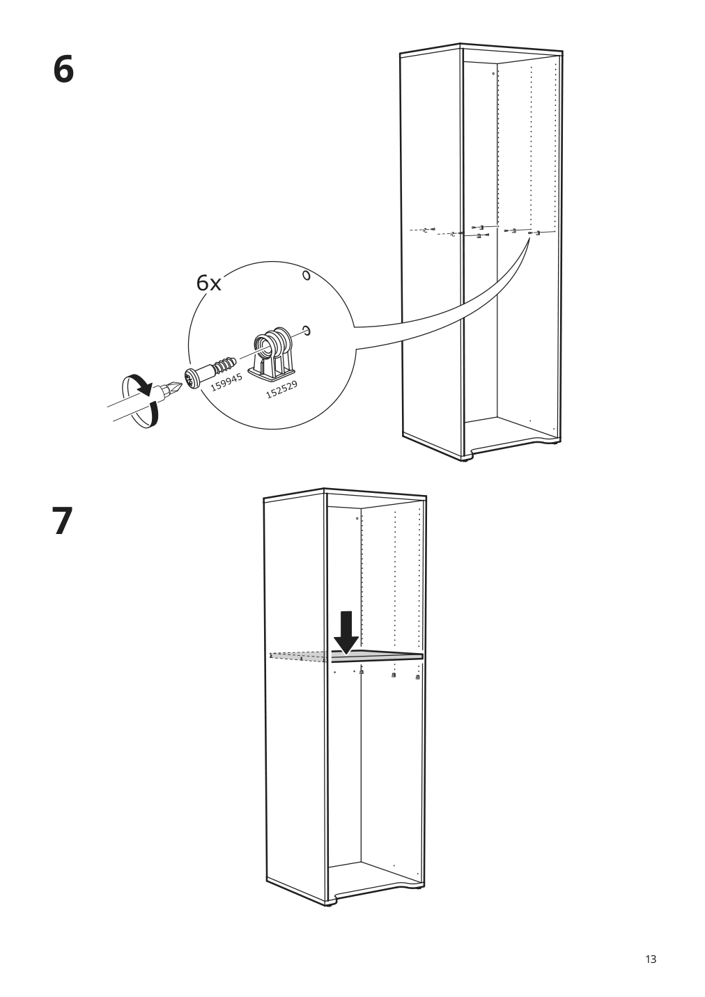 Assembly instructions for IKEA Smastad pull out storage unit white | Page 13 - IKEA SMÅSTAD / UPPFÖRA storage combination 994.319.44