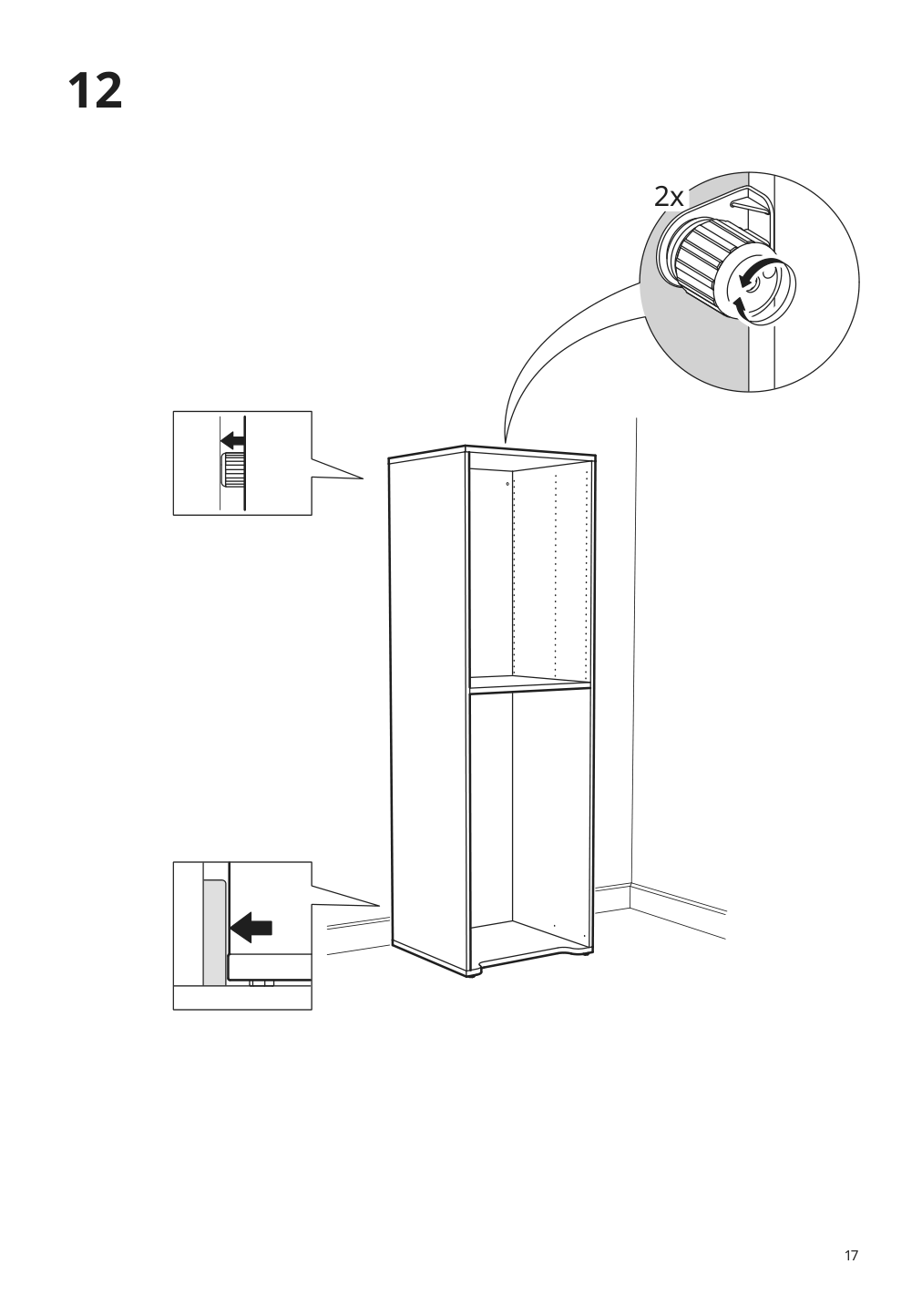 Assembly instructions for IKEA Smastad pull out storage unit white | Page 17 - IKEA SMÅSTAD / UPPFÖRA storage combination 994.319.44