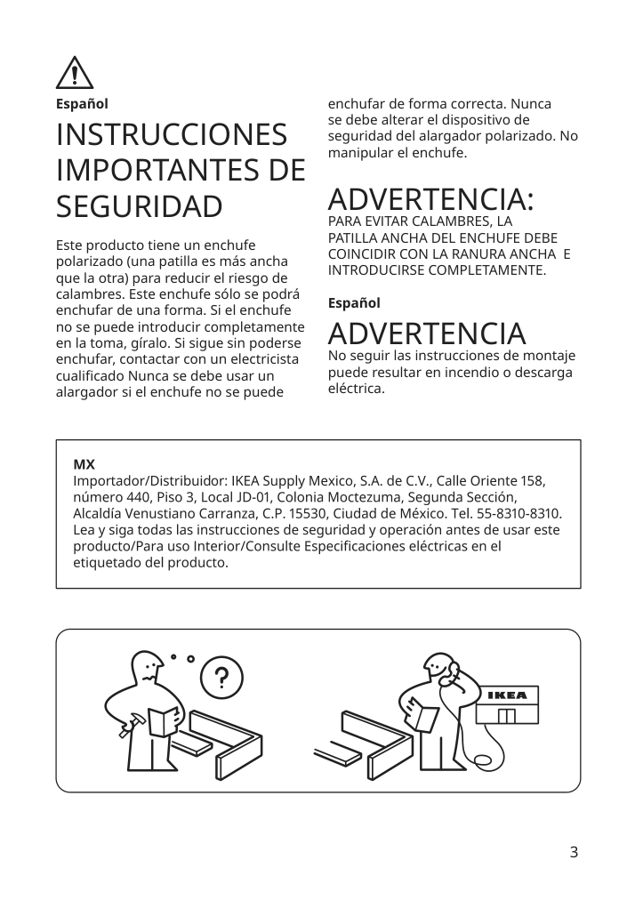Assembly instructions for IKEA Snoebyar table lamp gray turquoise ceramic gray | Page 3 - IKEA SNÖBYAR table lamp 504.504.01