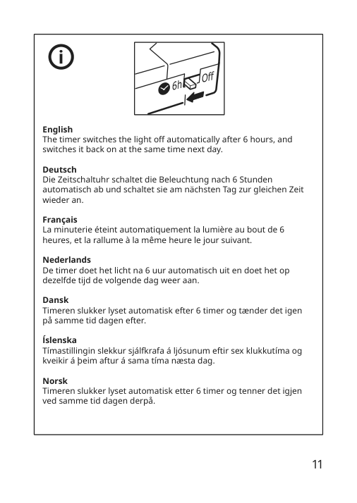 Assembly instructions for IKEA Snoeyra led string light with 40 lights indoor battery operated silver color | Page 11 - IKEA SNÖYRA LED string light with 40 lights 103.647.59
