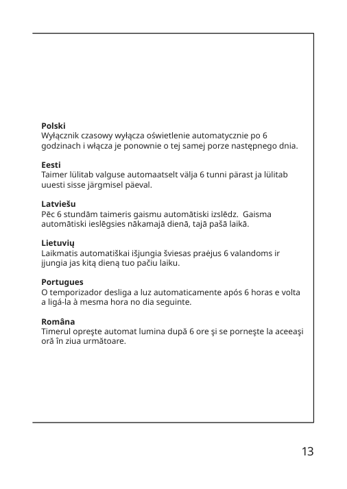 Assembly instructions for IKEA Snoeyra led string light with 40 lights indoor battery operated silver color | Page 13 - IKEA SNÖYRA LED string light with 40 lights 103.647.59