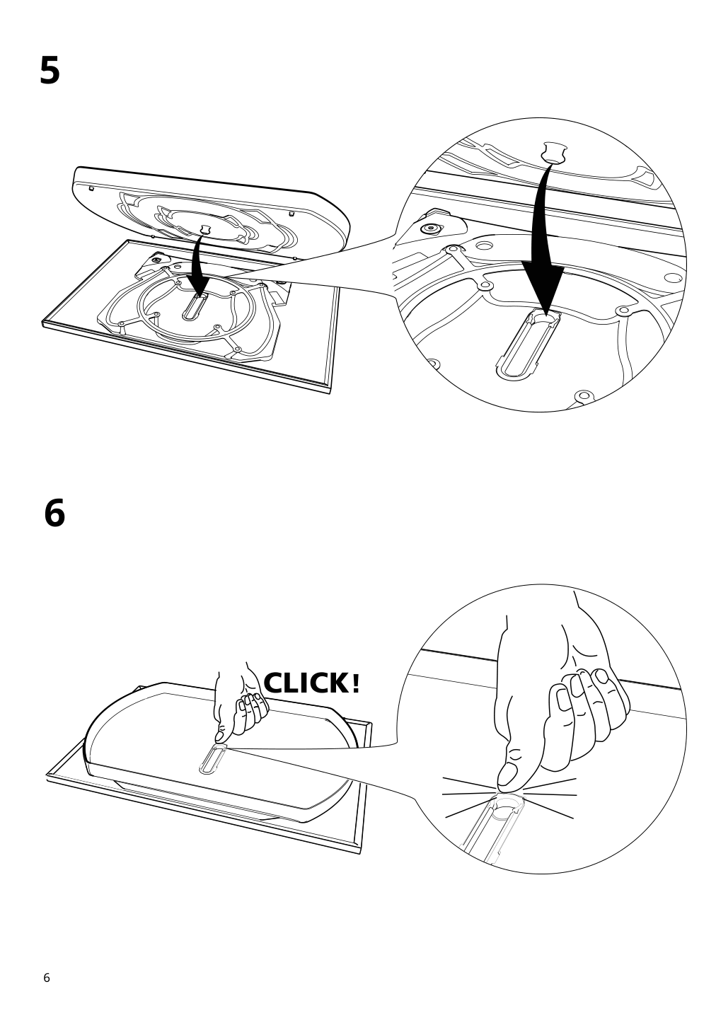 Assembly instructions for IKEA Snurrad lazy susan clear | Page 6 - IKEA SNURRAD Lazy susan 905.061.04