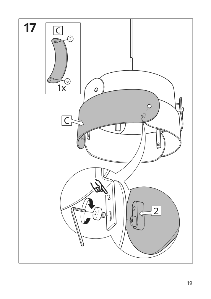 Assembly instructions for IKEA Soedakra pendant lamp birch | Page 19 - IKEA SÖDÅKRA pendant lamp 404.539.71