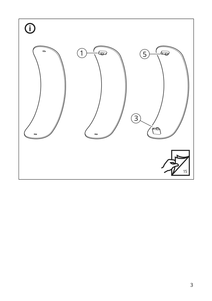 Assembly instructions for IKEA Soedakra pendant lamp birch | Page 3 - IKEA SÖDÅKRA pendant lamp 404.539.71