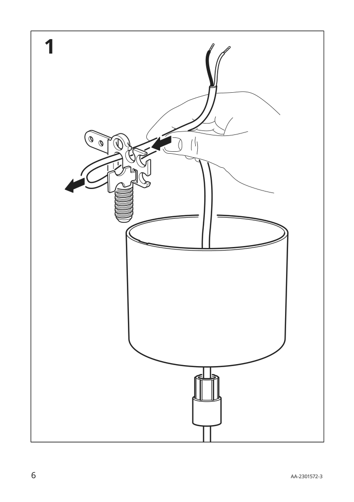 Assembly instructions for IKEA Soedakra pendant lamp birch | Page 6 - IKEA SÖDÅKRA pendant lamp 404.539.71