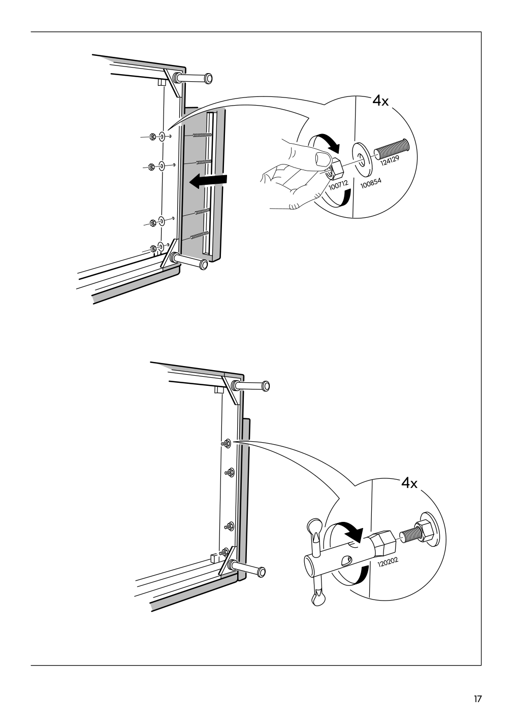 Assembly instructions for IKEA Soederhamn cover for 1 seat section finnsta white | Page 17 - IKEA SÖDERHAMN cover for 1-seat section 403.283.26