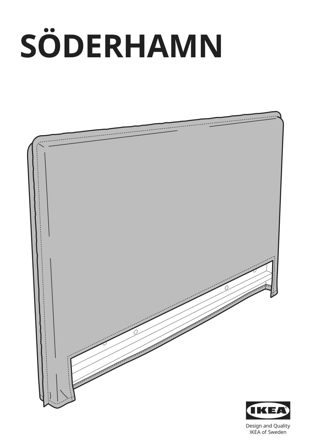 Assembly instructions for IKEA Soederhamn cover for armrest gransel natural | Page 1 - IKEA SÖDERHAMN armchair 394.420.97