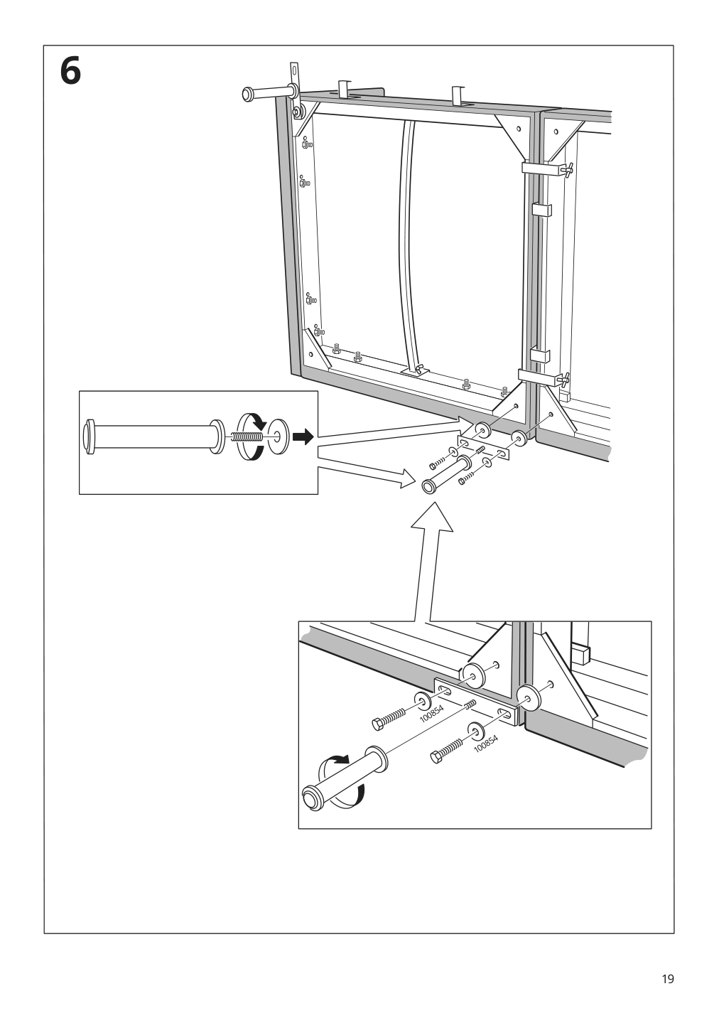 Assembly instructions for IKEA Soederhamn corner section frame | Page 19 - IKEA SÖDERHAMN sectional, 4-seat 395.144.52