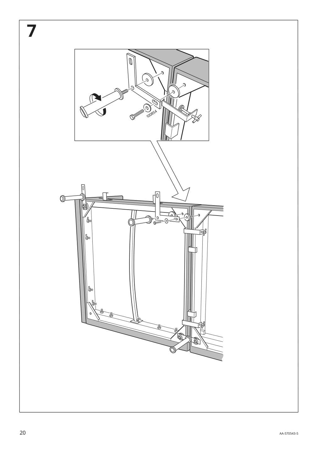 Assembly instructions for IKEA Soederhamn corner section frame | Page 20 - IKEA SÖDERHAMN sectional, 3-seat corner 794.496.57