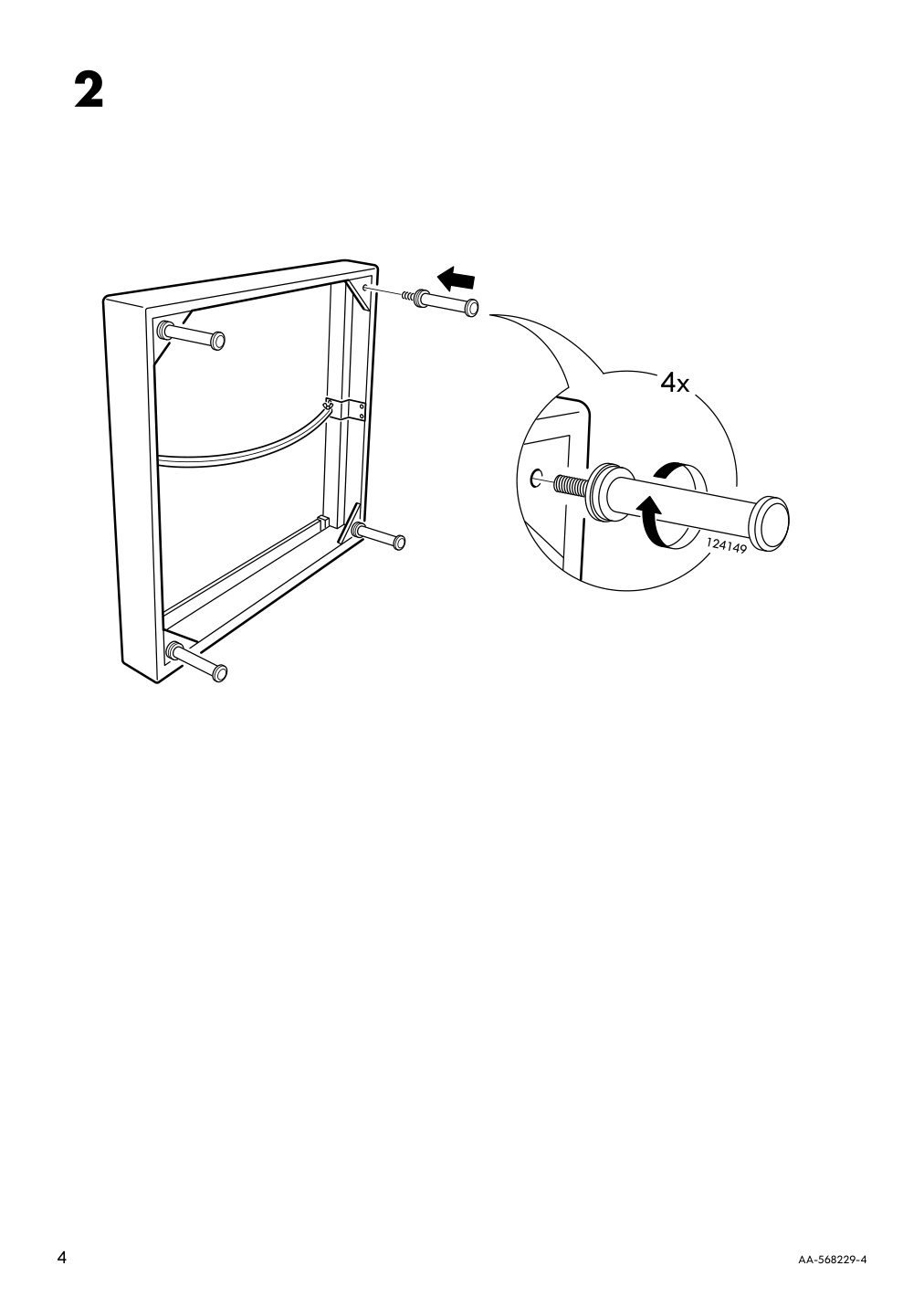 Assembly instructions for IKEA Soederhamn cover for ottoman tonerud red | Page 4 - IKEA SÖDERHAMN ottoman 095.144.44