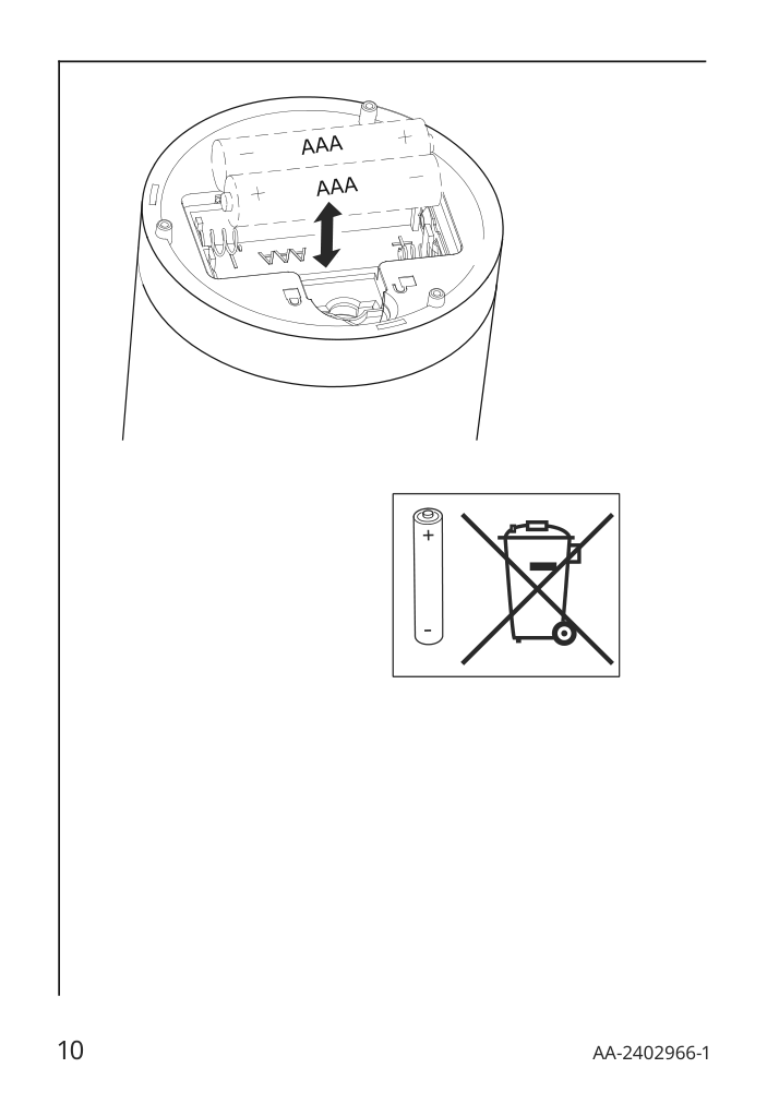 Assembly instructions for IKEA Solvinden led decorative light table outdoor battery operated white | Page 10 - IKEA SOLVINDEN LED decorative light, table 805.759.80