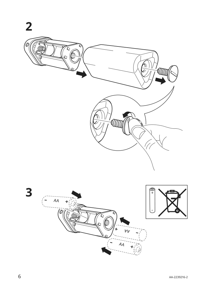 Assembly instructions for IKEA Solvinden led string light with 12 lights battery operated beige | Page 6 - IKEA SOLVINDEN LED string light with 12 lights 105.705.99