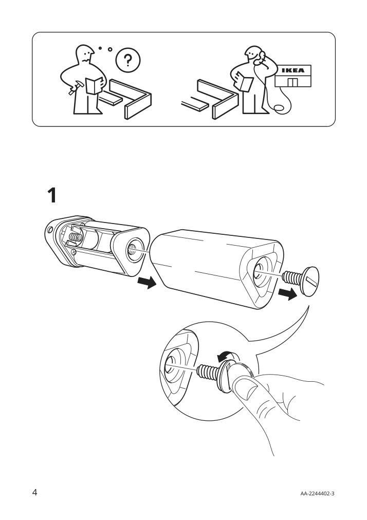 Assembly instructions for IKEA Solvinden led string light with 12 lights battery operated outdoor multicolor | Page 4 - IKEA SOLVINDEN LED string light with 12 lights 204.845.63