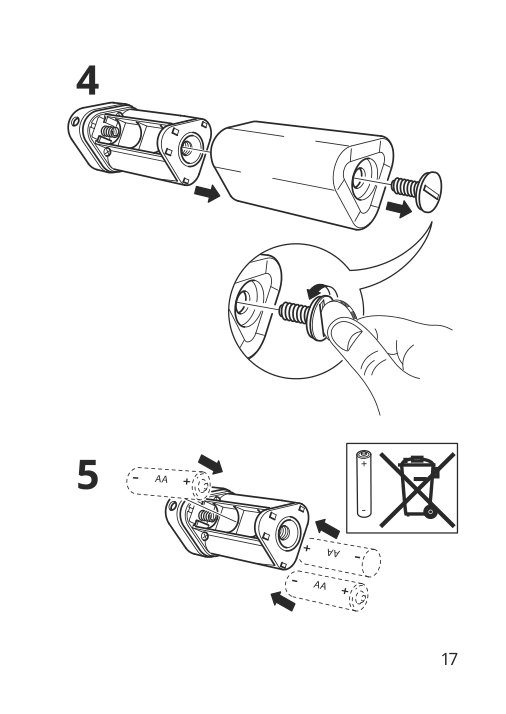 Assembly instructions for IKEA Solvinden led string light with 12 lights outdoor battery operated yellow waves | Page 17 - IKEA SOLVINDEN LED string light with 12 lights 605.705.87