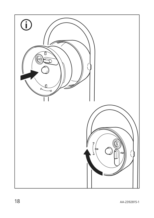 Assembly instructions for IKEA Solvinden led table lamp battery operated outdoor green | Page 18 - IKEA SOLVINDEN LED table lamp 805.718.97