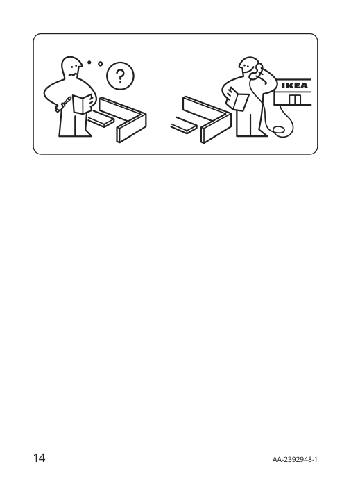 Assembly instructions for IKEA Solvinden led table lamp battery operated outdoor white | Page 14 - IKEA SOLVINDEN LED table lamp 405.719.03